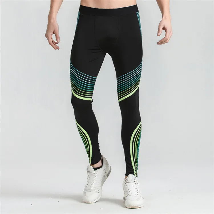 LIDONG Running Pants Men Leggings Compression Tights Basketball Gym Jogger Jogging Skinny Trousers Sportswear hardlopen3