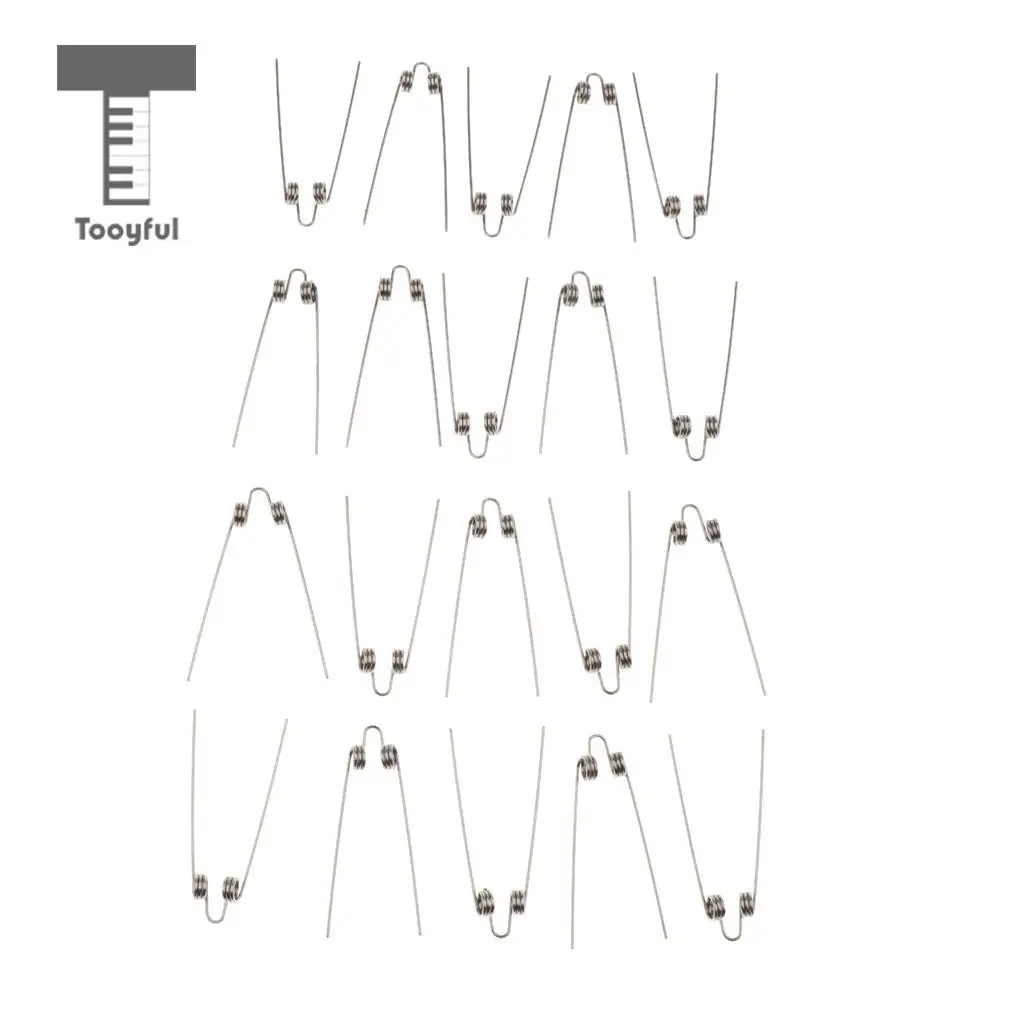 Tooyful 20 Pcs Trombone Spit Valve Spring Water Key Springs for Trumpet Lovers