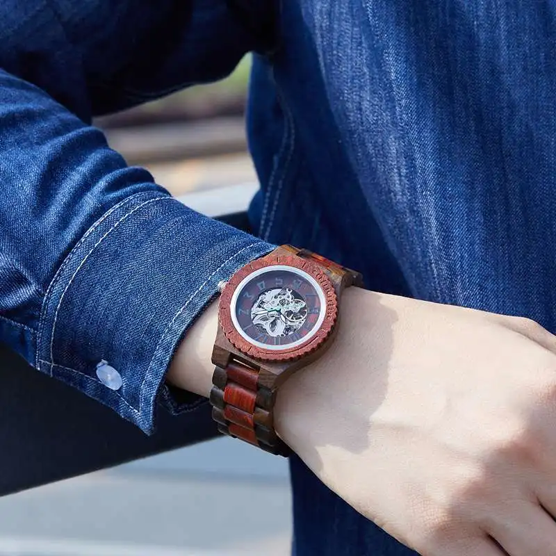 Wood Watch  Quartz Watches   Wooden   Wooden Watch  Men205