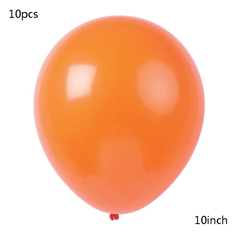 10pc 10in orange Лама воздушные шары Животных Альпака воздушный шар из фольги для вечеринок детский душ поставки с днем рождения украшения детские игрушки - Цвет: 10pc 10in orange