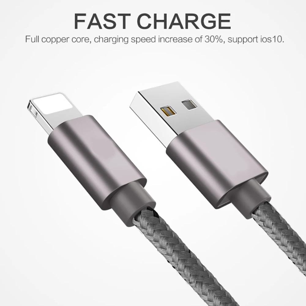 USB с кабель для быстрой зарядки C samsung Galaxy S9 S8 Oneplus 6 Нейлон Плетеный синхронизации