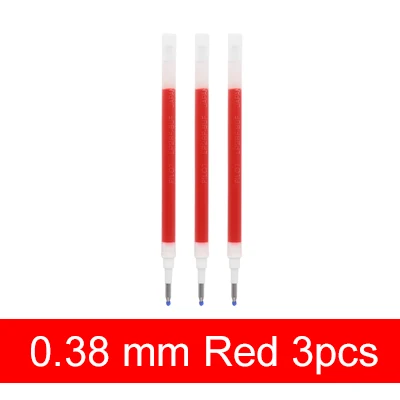 LifeMaster ручка Pilot Juice гелевая ручка повторная заливка для ручка Pilot Juice 0,38 мм/0,5 мм черный/синий/красный большой объем письменные принадлежности LP2RF-8EF - Цвет: 038 Red 3pcs