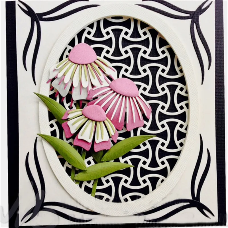 

Naifumodo Secret Garden Flower METAL CUTTING DIES Stencil Scrapbooking Photo Album Card Paper Embossing Craft DIY New 2019