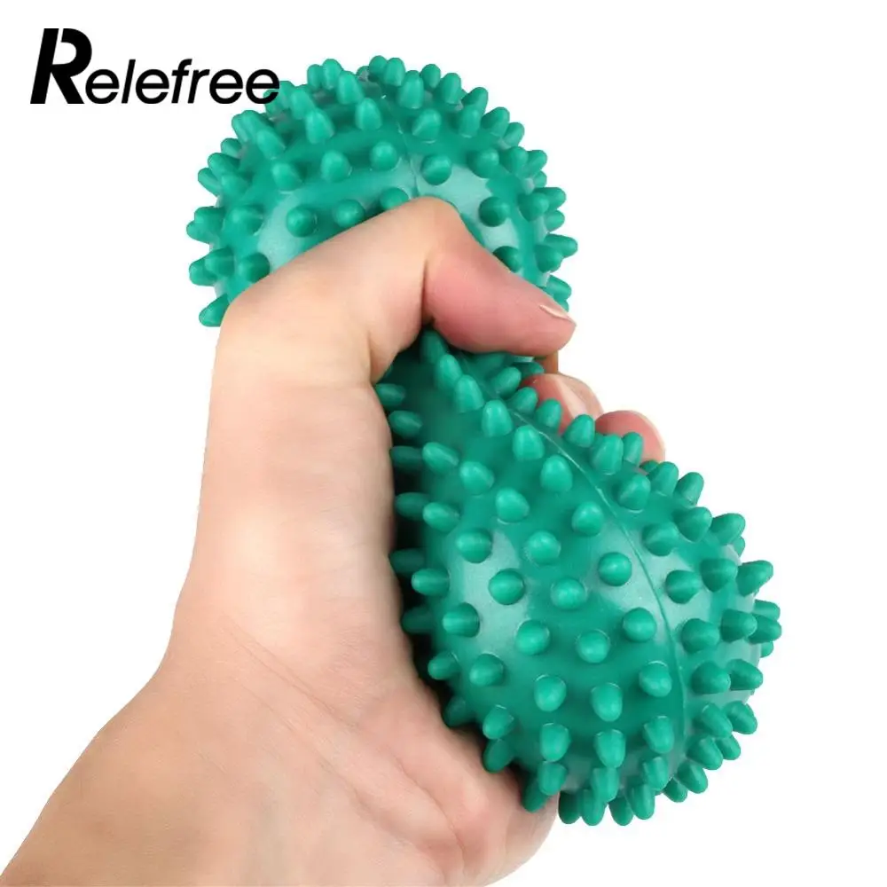 Buy Peanut Shape Spiky Massage Ball PVC Trigger