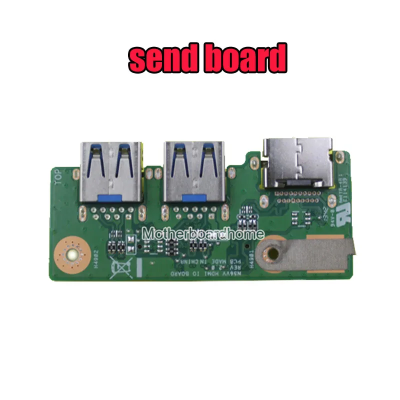  send board+N56VZ Motherboard GT650 2g For ASUS N56V N56VM N56VV N56VJ N56VB Laptop motherboard N56V