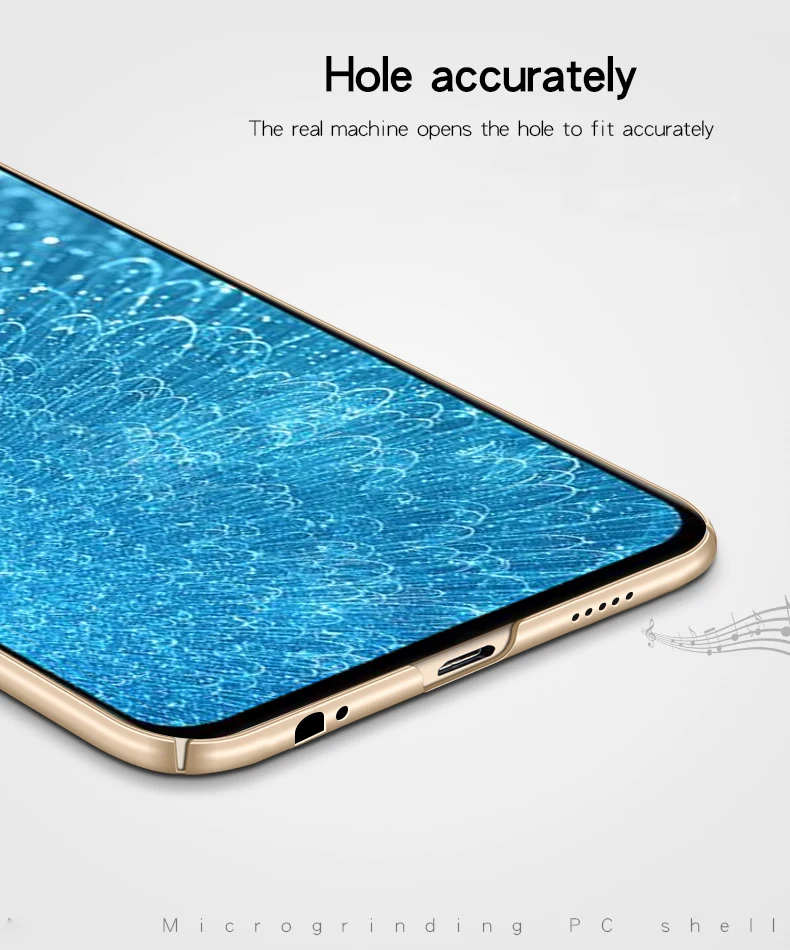 Чехол Wolfsay для VIVO V15 Ультратонкий армированный жесткий чехол из поликарбоната BBK