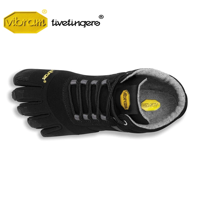 Vibram Fivefingers Trek Ascent изолированные мужские кроссовки для спорта на открытом воздухе зимняя теплая шерстяная тренировочная походная альпинистская обувь