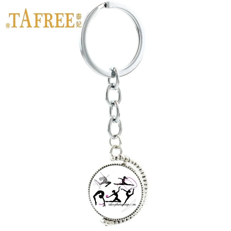 TAFREE двусторонний брелок с подвеской для гимнастики соревнований удерживающий