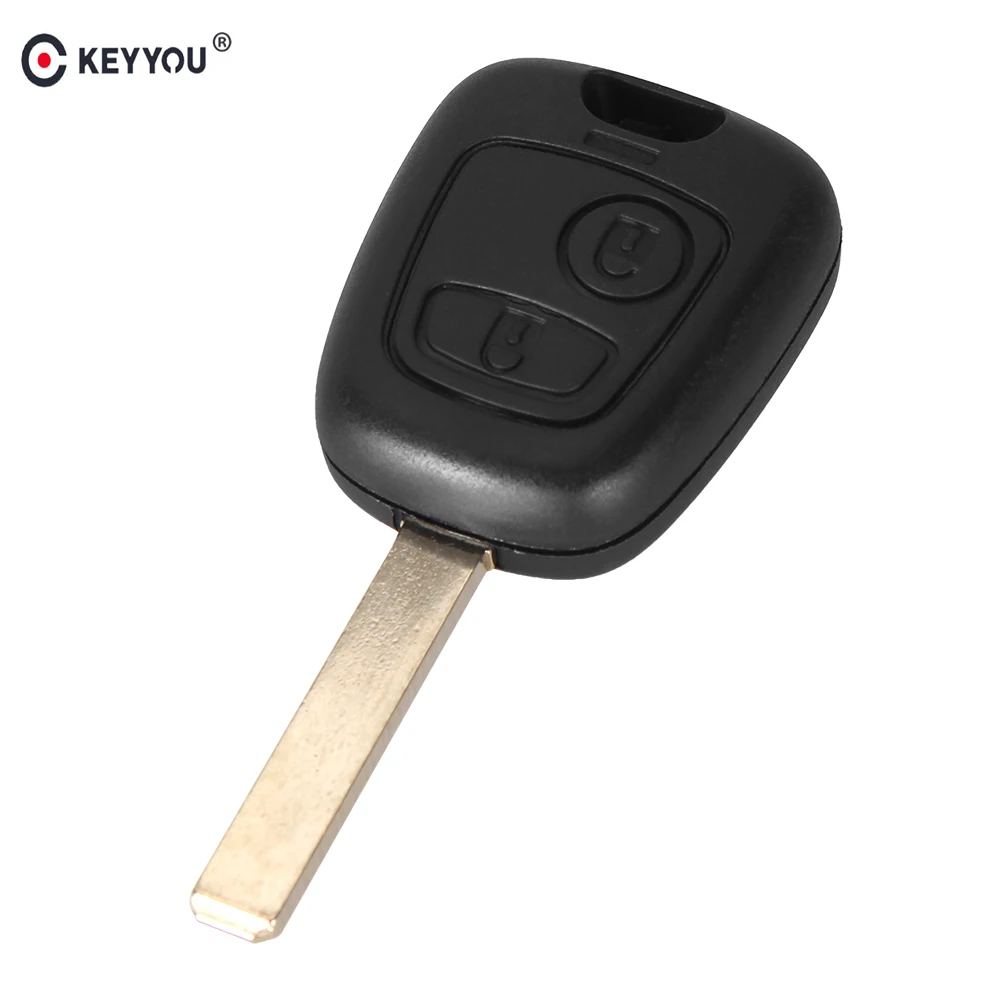 KEYYOU 20X ключ оболочки Новая замена для Citroen C1 C2 C3 C4 Xsara Picasso 2 кнопки чехол