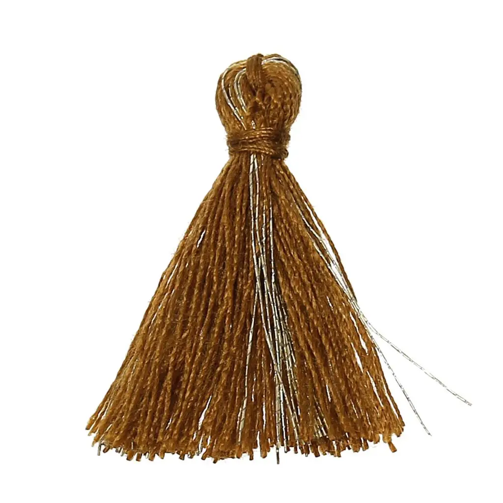 DoreenBeads Terylene Silky Tassel For Keychain Cellphone Straps Textile