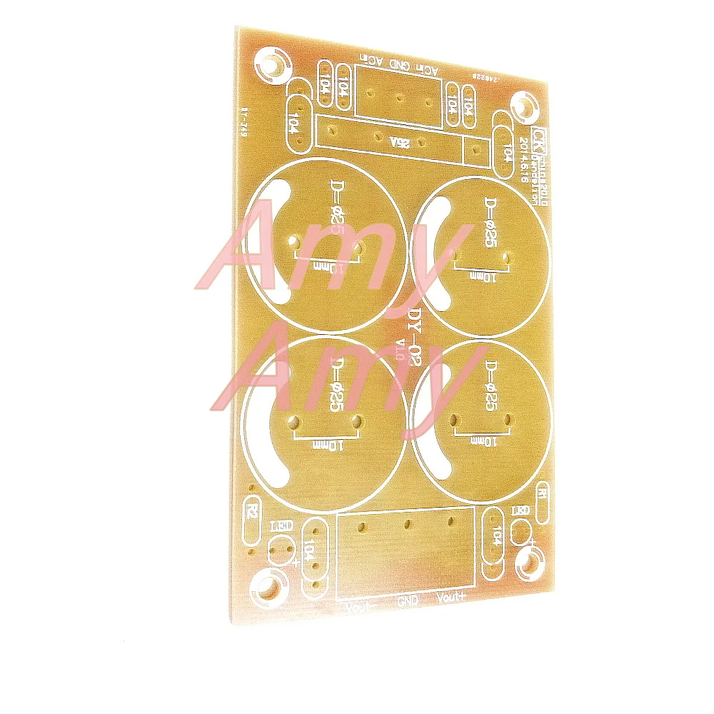 

10pcs/lot [PCB empty board] positive and negative voltage, double power , power amplifier, audio rectifier, filter, power board