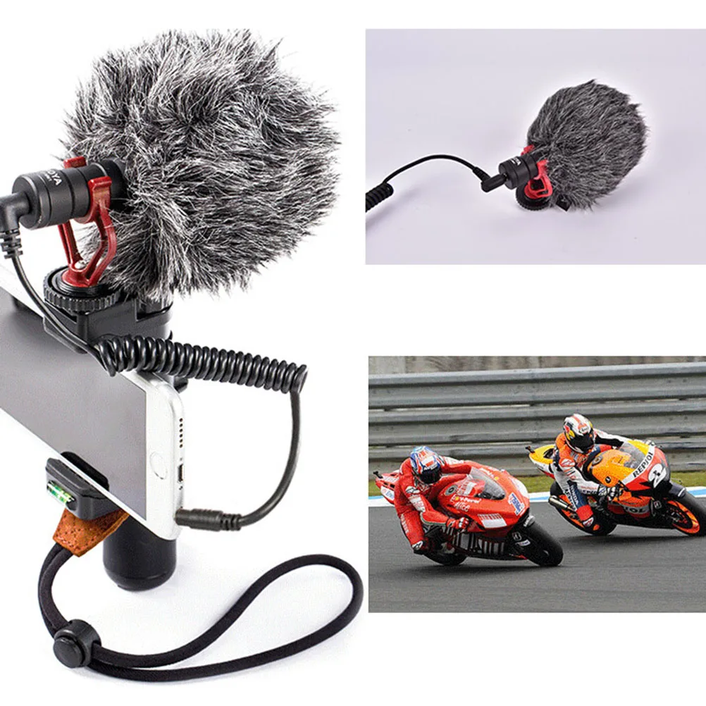 

for iPhone X 8 7 Huawei Nikon Canon Video Record Microphone Compact VS Rode VideoMicro On-Camera Recording Mic
