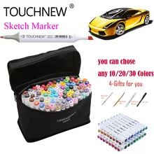 TOUCHNEW 168 Цвета книги по искусству ist живопись манга маркер ручка голова алкоголь эскиз граффити Fineliner маркеры набор маркеров дизайнер