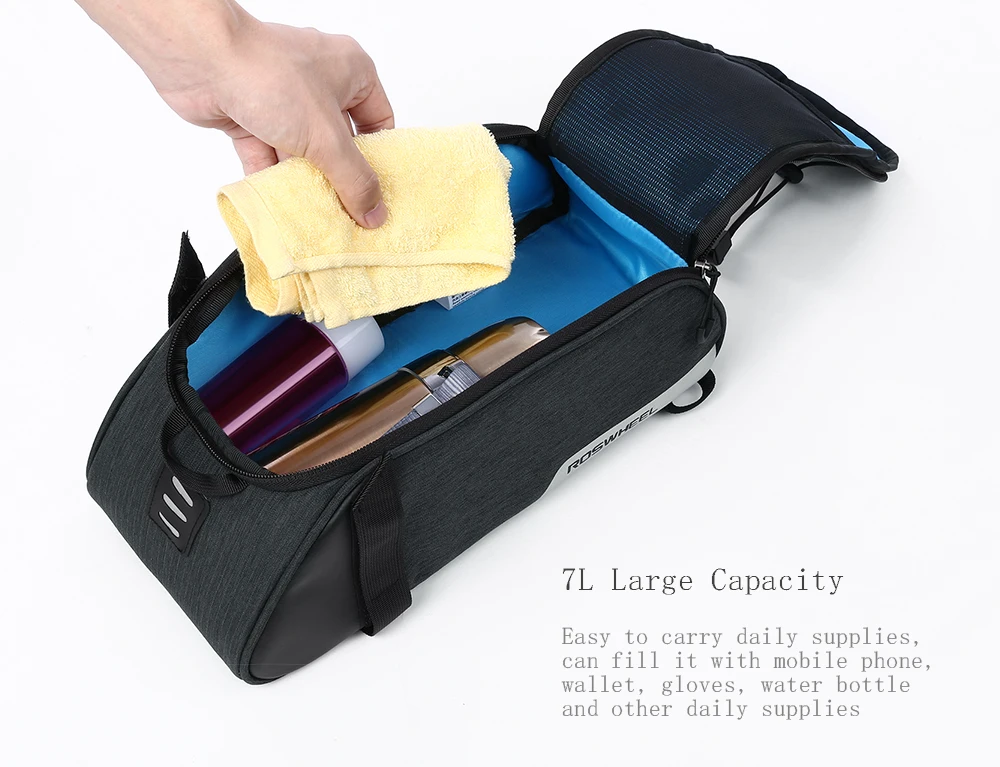 ROSWHEEL 141465 Multifunctional Bike Trunk Bag Commuter Bag