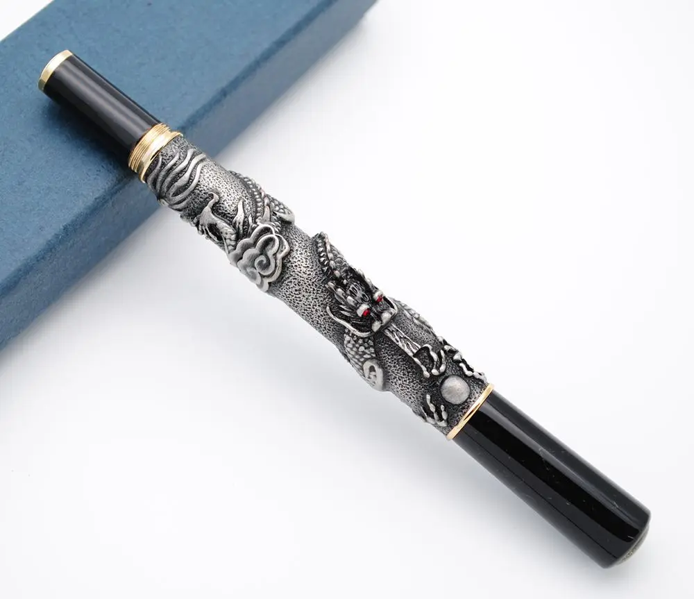 JINHAO Китайский дракон Роскошная авторучка M Nib