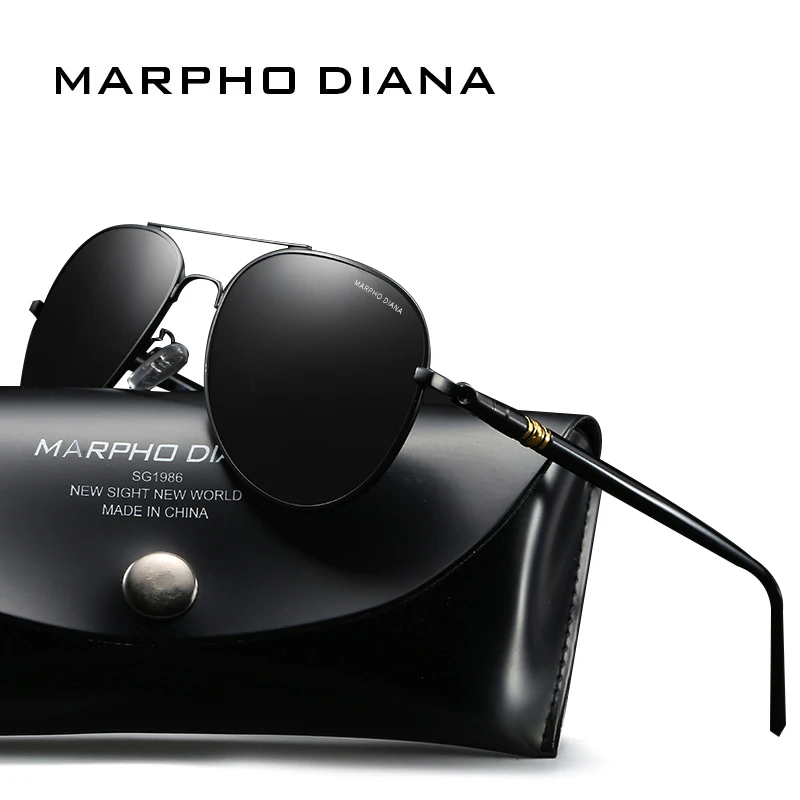 Polarized Sunglasses Men Classic Brand Designer Goggle Pilot Eyewear