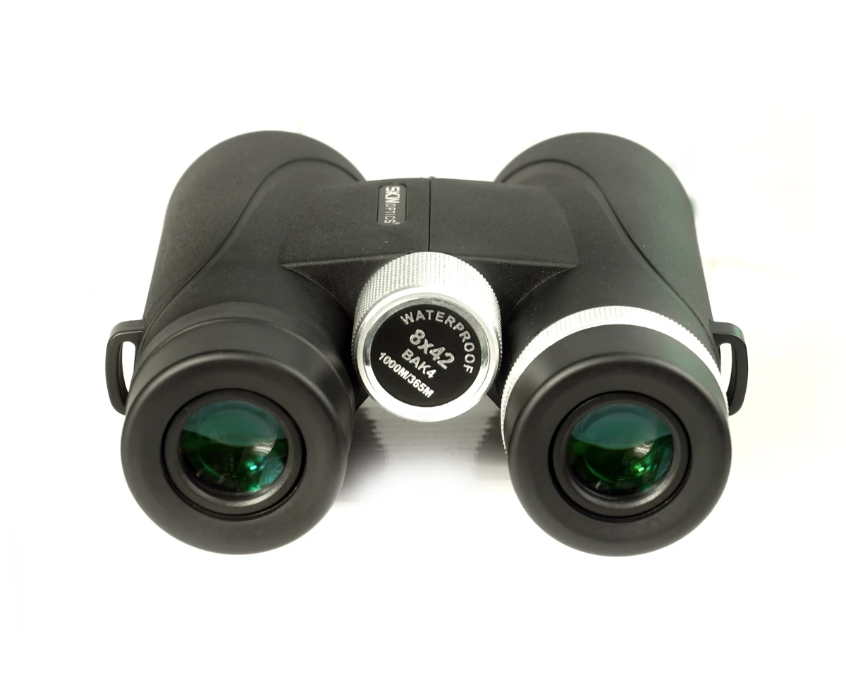 SKWoptics قناص 8x42 مناظير مراقبة الطيور الصيد المرحلة المغلفة للماء Bak4 ، Fogproof