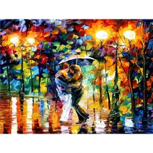 YIKEE декоративная картина маслом на холсте по номерам, по номерам краска любитель