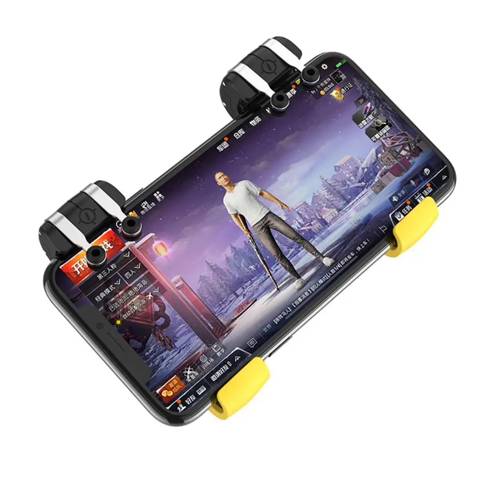 1pair Mobile Controller Smart Phone Gaming Trigger for PUBG Gamepad Shooter Joystick Fire Button fo