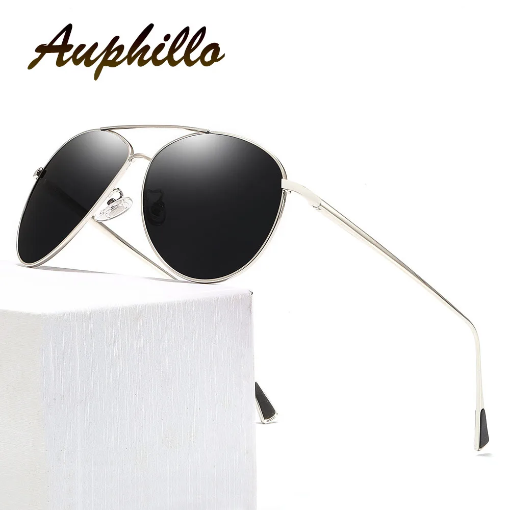 AUPHILLO Pilot Sunglasses Men Polarized Driver's Driving Glasses Classic Brand Designer Photochromic Sunglasses gafas sol hombre AUPHILLO Pilot Sunglasses Men Polarized Driver's Driving Glasses Classic Brand Designer Photochromic Sunglasses gafas sol hombre
