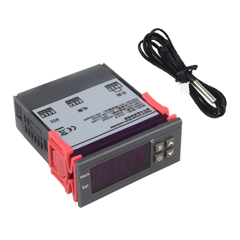 12V 24V 110V 220V Digital Thermostat Temperature Controller Regulator Incubator Home Thermometer Weather Station 1210W STC-3018