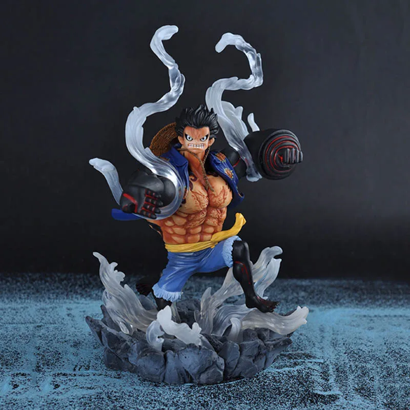 23 см большой крутой Аниме One piece gear четвёртая Обезьяна D Луффи ПВХ фигурка модель игрушки куклы