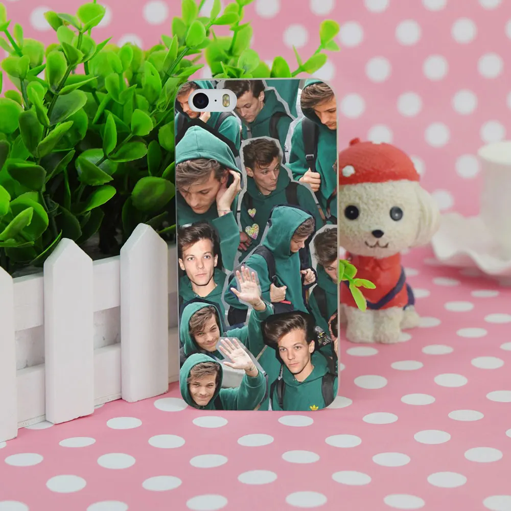 G132 Louis Tomlinson Transparent Hard Thin Case Cover For Apple iPhone 4 4S 5 5S SE 5C 6 6S 7 8 X Plus