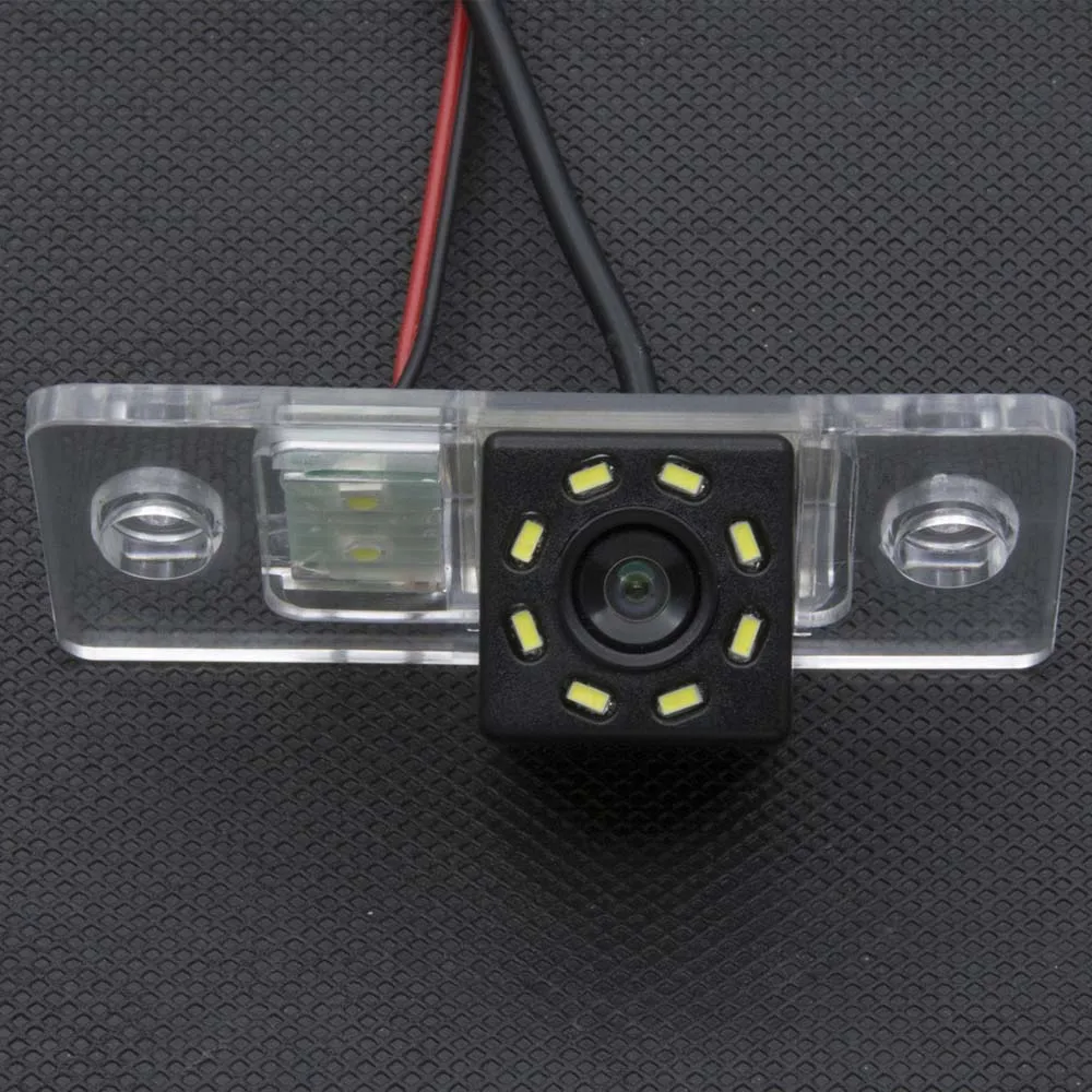 8LED Автомобильная камера заднего вида 4," 5" резервный парковочный монитор для VW Bora Jetta Touareg Tiguan Passat B5 B6 Golf Polo Santana - Название цвета: Camera Only
