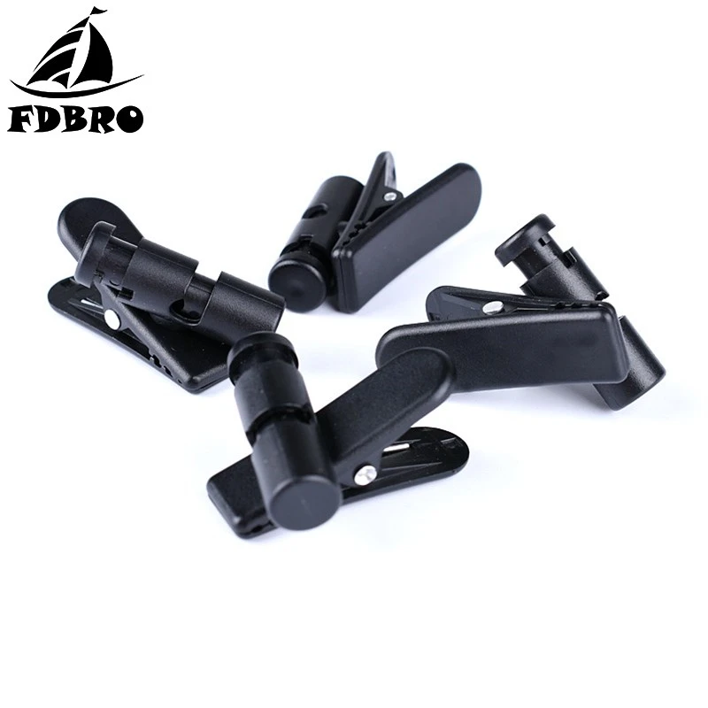 FDBRO Cable Cord Clip Clamp Collar Headset Clamp Collar Clip Rotating