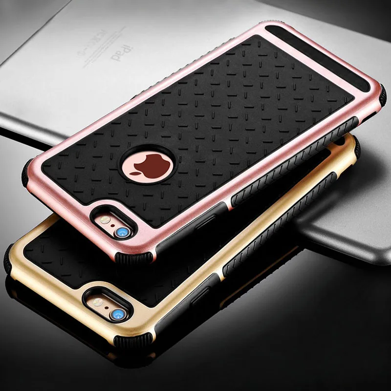 Shockproof Silicone Case For iPhone 6 6S / 6 6S Plus / 5 5S SE Back Cover TPU Coque Capinha For Apple iPhone 6 S 6S Case Silicon