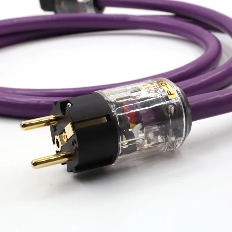 Acrolink ac 313cu OFC аудио HiFi AC кабель питания с позолоченным P 029E/C 029 EU schuko connctor plug|Кабели
