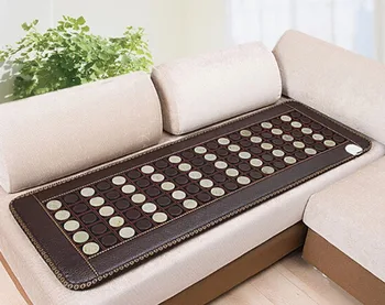 

Good! Natural Tourmaline Cushion Germanium Stone Sofa Heat Mat Hemorrhoids Mat Infrared Heat AC220V For Sale Free shipping