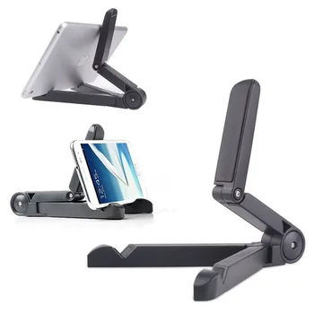 

Vertical Adjustable Fold-up Stand Holder for ipad mini 2 3 4 Air Universal Flexible 180 Degree Multi-angle Portable cell phone