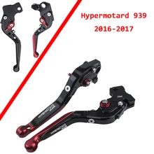 Рычаги Тормозная система сцепления для DUCATI Hypermotard 939- регулируемые складные Выдвижная мотоциклов Рычаги