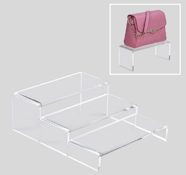  Clear Acrylic Display Stand Multi-functional Shoe Storage Rack Shoe Display Rack bag Watch Cosmetic