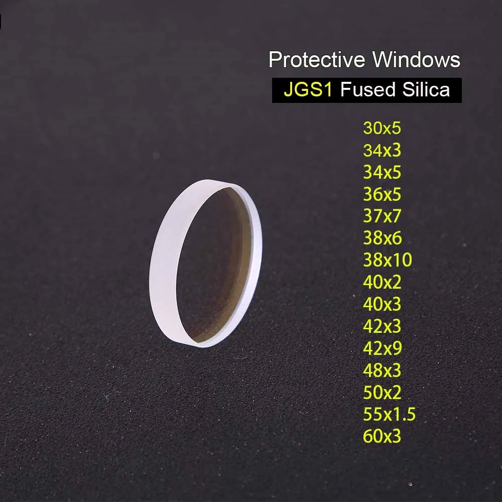 Стекло лазерная защита объектива окна защитные Windows Dia30/34/35/35,5/36/37/40/50/55 Волокна Для Лазерной Резки мусора щит