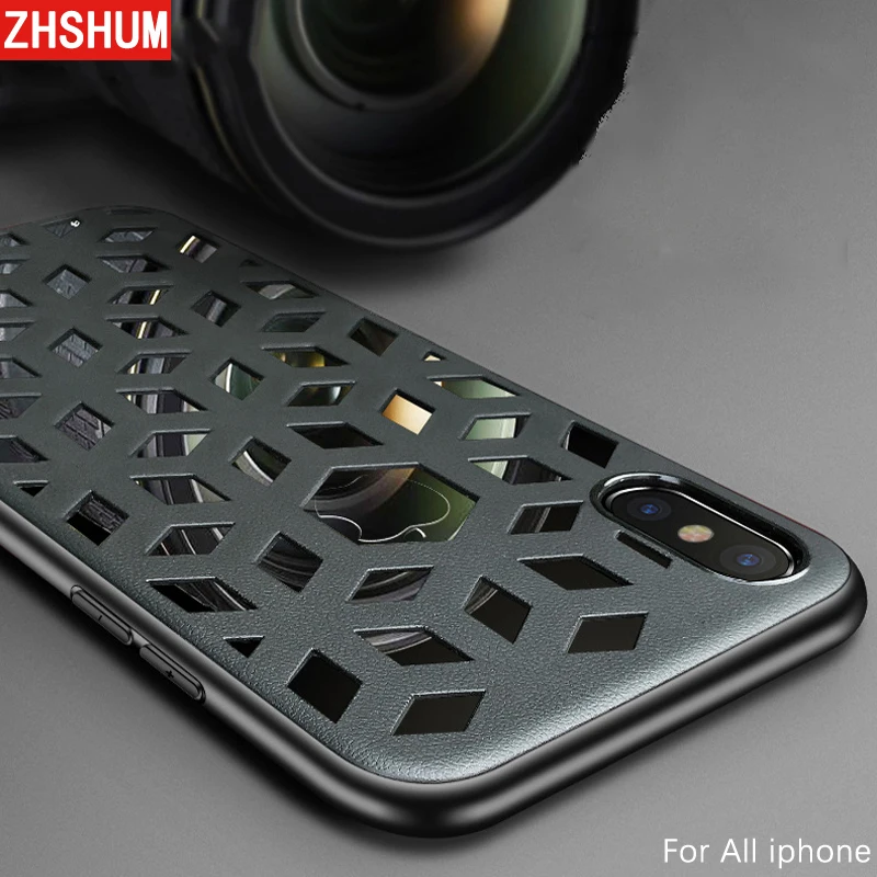 Роскошный чехол для iPhone X 8 7 Plus 6 S Мягкий силиконовый тонкий зеркальные телефонные