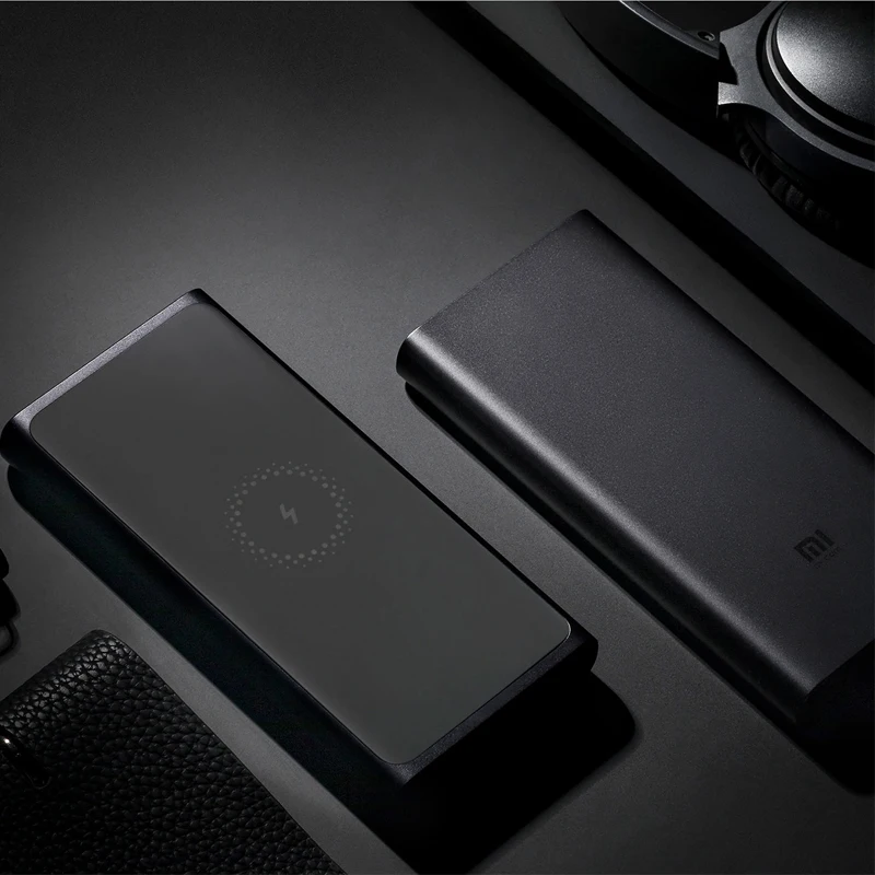 Xiaomi Power bank Mi Беспроводной внешний аккумулятор 10000 мАч Быстрое беспроводное