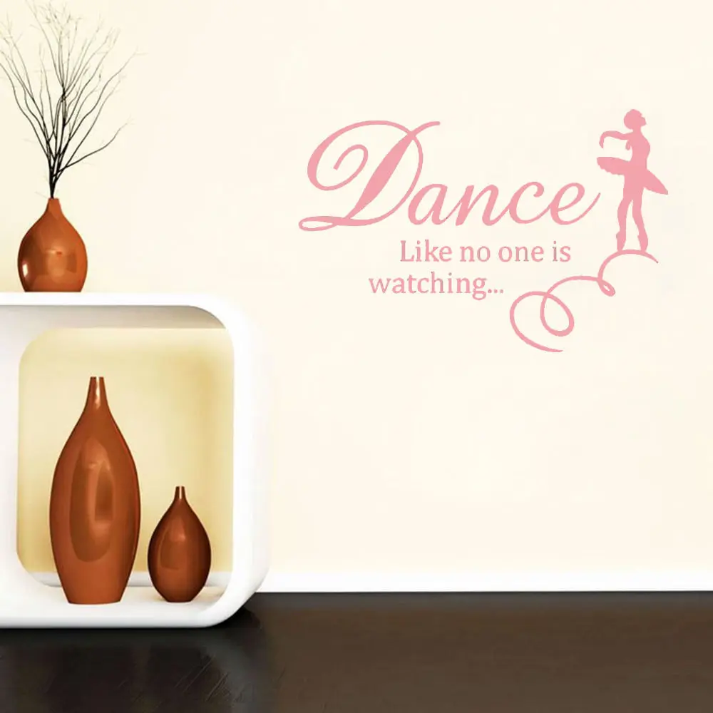 Dancing Ballet Girls Strong wall stickers Living room girl bedroom home