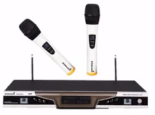 Staraudio Pro 2ch UHF Pro PA DJ этап церковной клуба Беспроводной ручной микрофон Системы MIC smuw-2005a