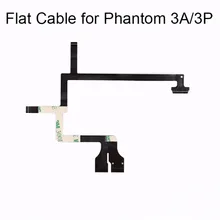 Гибкий карданный трос гибкий плоский ленточный кабель для камеры DJI Phantom 3 Drone 3A 3P 3S SE запчасти для ремонта камеры(China)