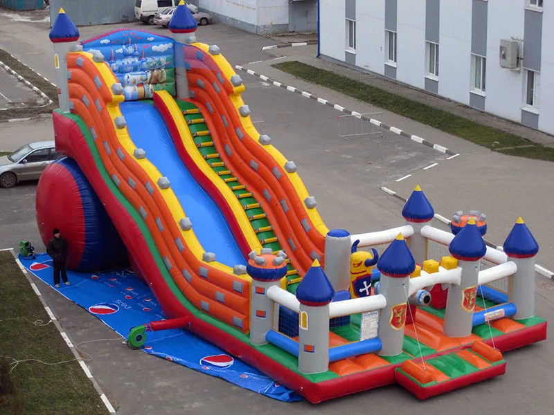 

(China Guangzhou) inflatable slides, inflatable castles, Inflatable pool slideTOB-19