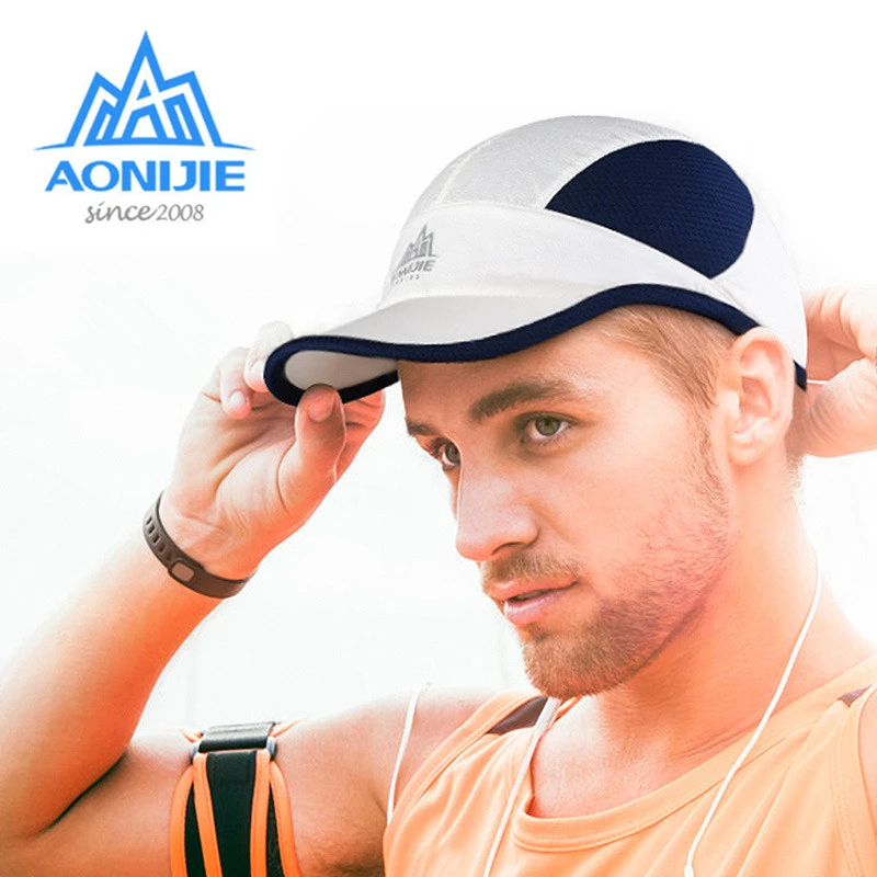 AONIJIE Outdoor Sports Sun Hat Men Women Running Caps Sunshade UV