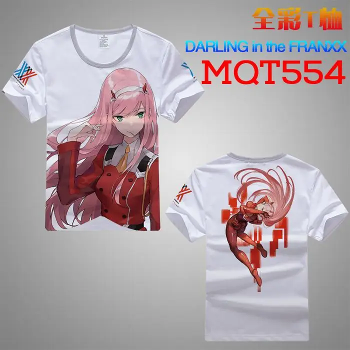 Hot Sale DARLING IN THE FRANXX Anime T Shirt Men Women New Fashion Hip Hop Streetwear Tops Tees Casual Funny Graphic T-shirt AA Hot Sale DARLING IN THE FRANXX Anime T Shirt Men Women New Fashion Hip Hop Streetwear Tops Tees Casual Funny Graphic T-shirt AA