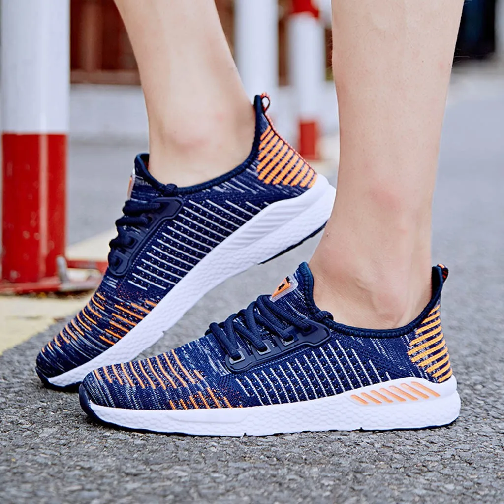 

Breathable Running Shoes Fashion Large-size Sneakers Popular Men's Shoes Mesh Cloth Comfortable Casual Shoes #XTN