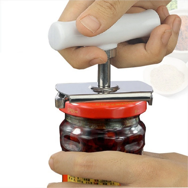 1pc Adjustable Can Opener Easy Stainless Steel Manual Metal Can Opener Bottle Opener Kitchen Gadgets Household Kitchen Tools (1)