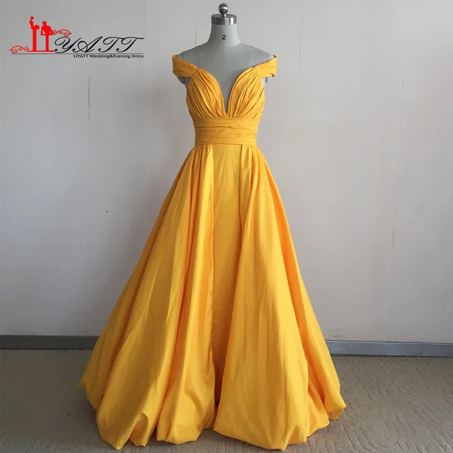 Yellow Evening Dresses