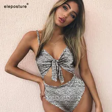 Сексуальный купальник с леопардовым принтом, женский купальник, пуш-ап, монокини боди, купальный костюм, женская пляжная одежда, купальный костюм