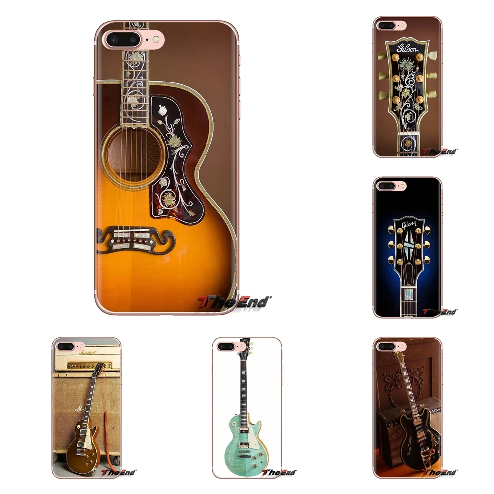 

Musical instruments Gibson Guitar Phone Shell Cases For Oneplus 3T 5T 6T Nokia 2 3 5 6 8 9 230 3310 2.1 3.1 5.1 7 Plus 2017 2018