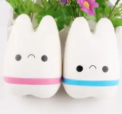 10 см kawaii Редкие squishy розовый teenth, с упаковкой замедлить рост кулон телефонов Подвески Оптовая